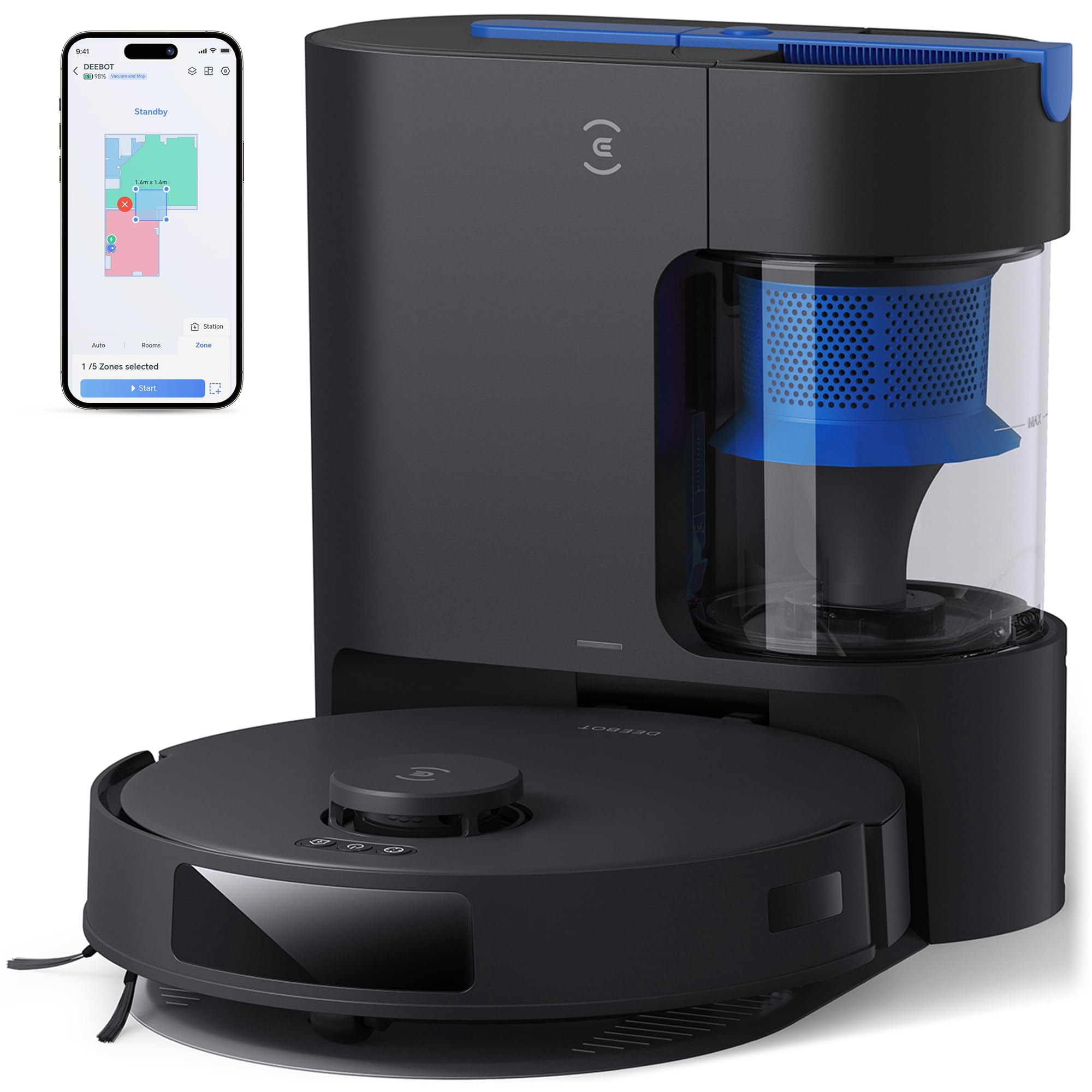 DEEBOT N20 MAX PLUS　YDLX11-31EE DEEBOT N20 PLUS - ECOVACS CA